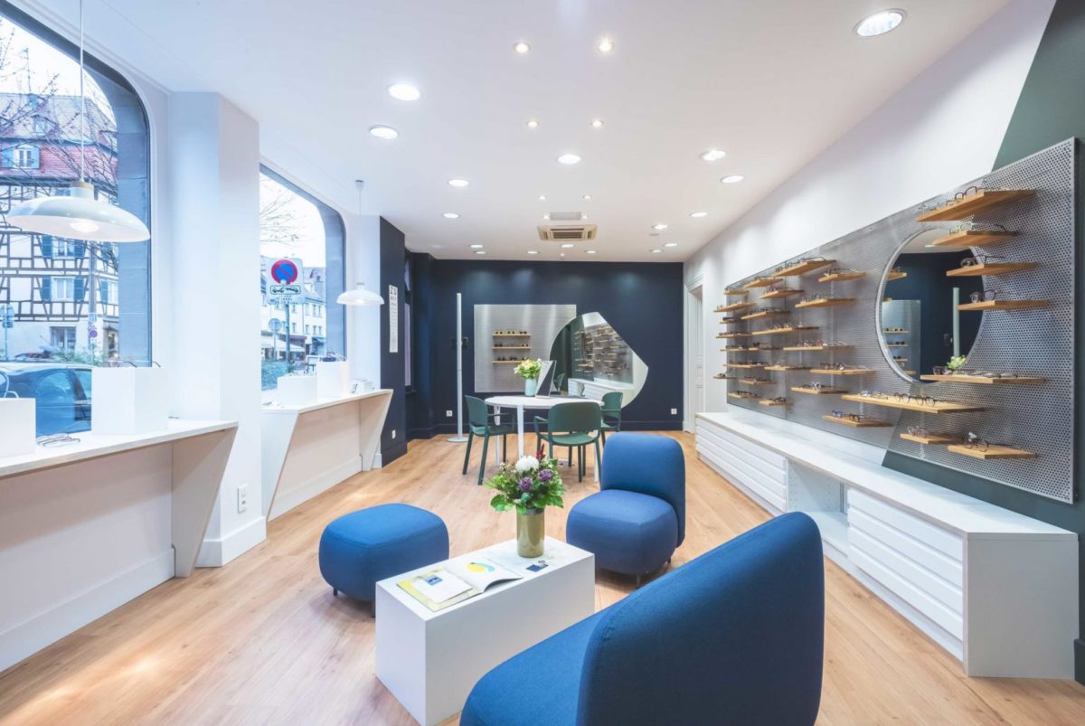 Photo intérieur boutique opticien - Clément Lunetier
