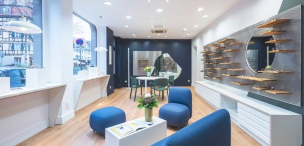 Photo intérieur boutique opticien - Clément Lunetier