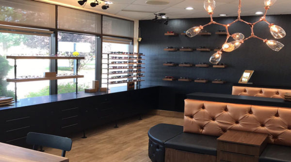 Photo intérieur boutique opticien - Optique Philémon - Belgique