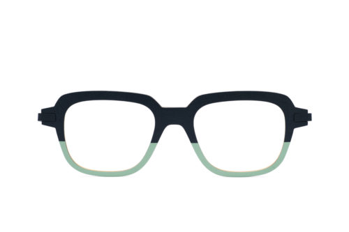 lunettes personnalisables noir et vert