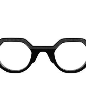 Lunettes créateur modèle Romy Arcade noir face